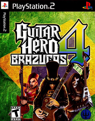 Capa Guitar Hero Brazucas IV